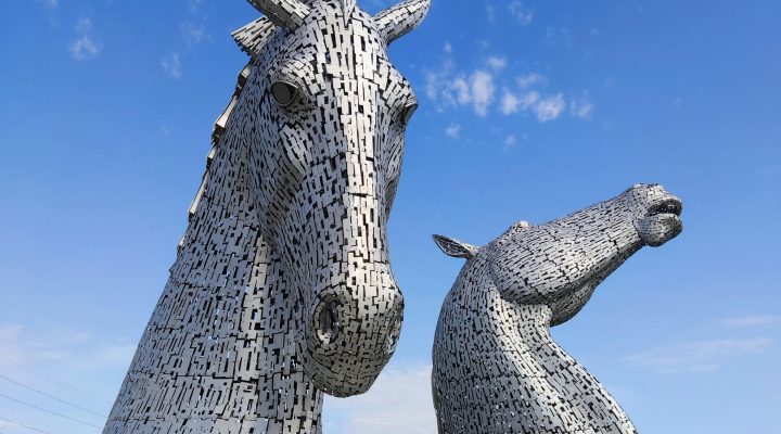 The Kelpies Horses Statues