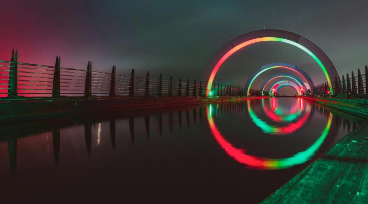 Scottish canal art